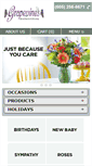 Mobile Screenshot of grapevinesflowergarden.com